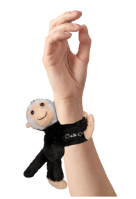 Pulsera Mono Negro 18cm