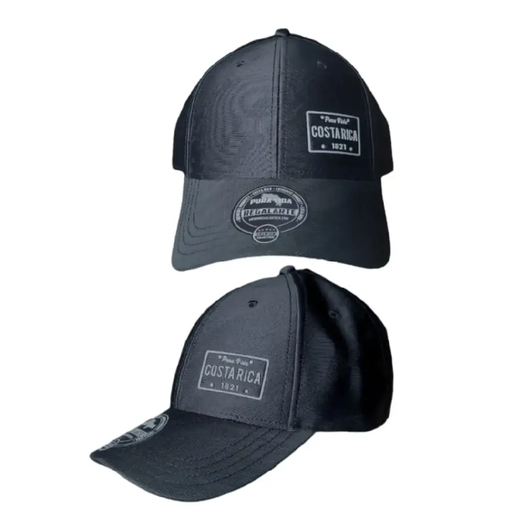 Gorra  Negra Logo CR PV / G7
