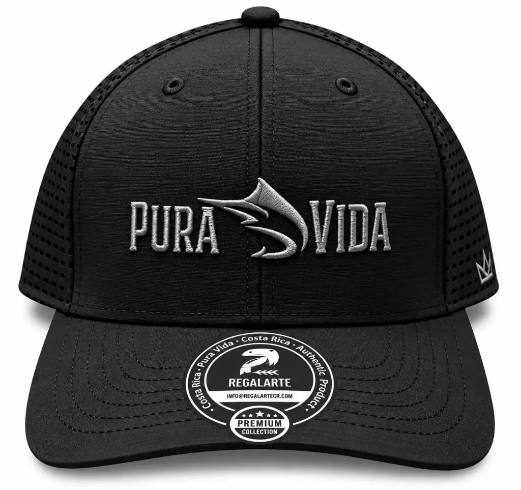 Gorra  Negra Pez Vela / G26