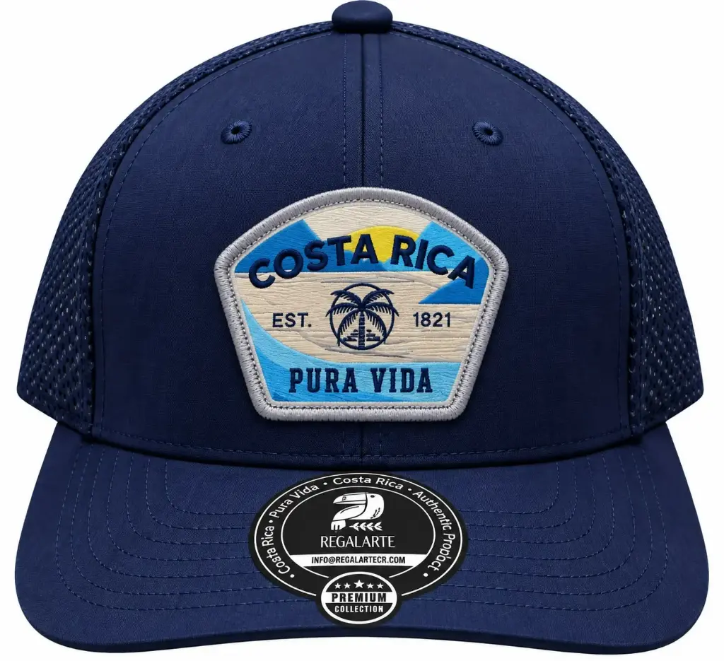 Gorra  Azul Playa Palmera / G137