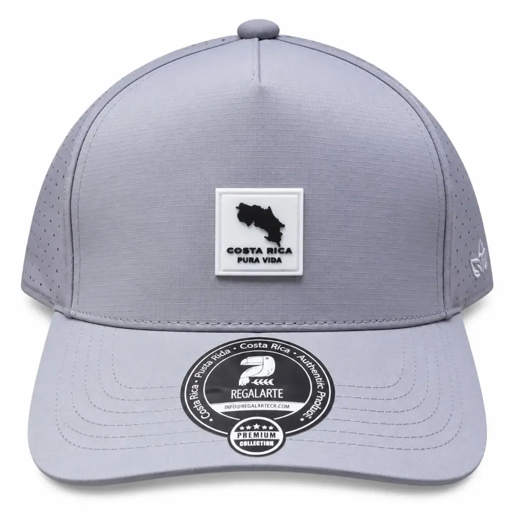 Gorra  GRIS PARCHE BLANCO MAPA / G87
