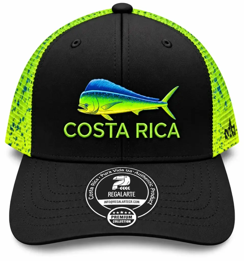 Gorra  Negra Pez Dorado / G25