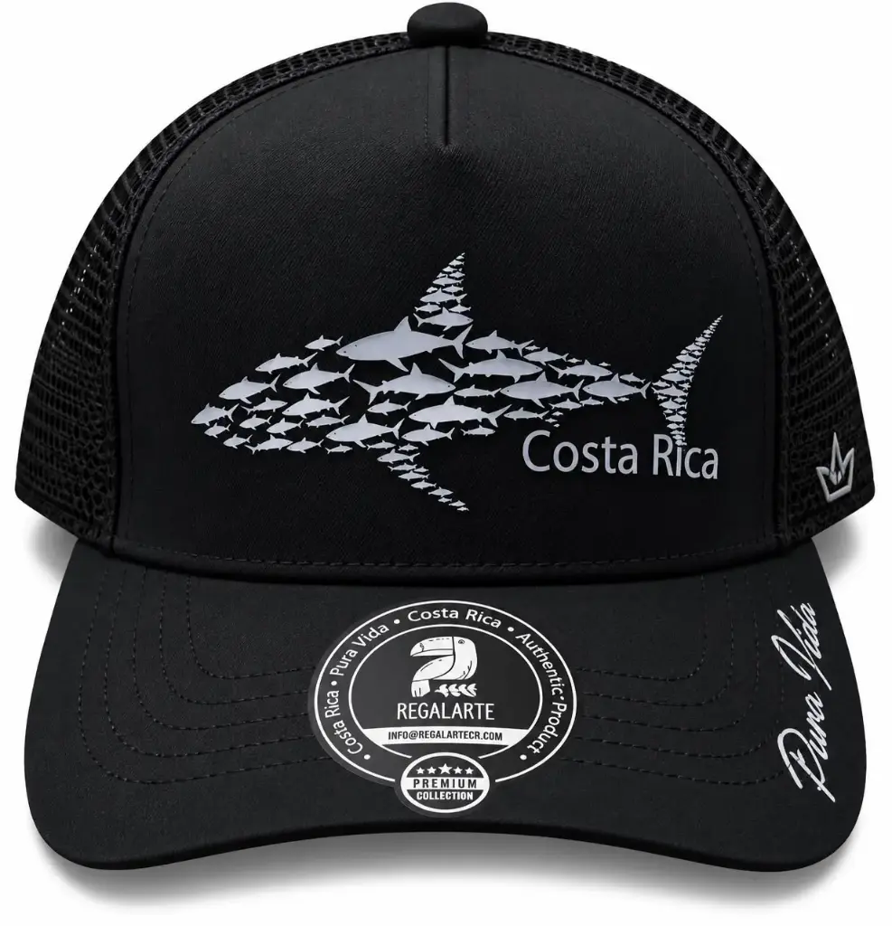 Gorra  Negra Adulto Tiburon / G55
