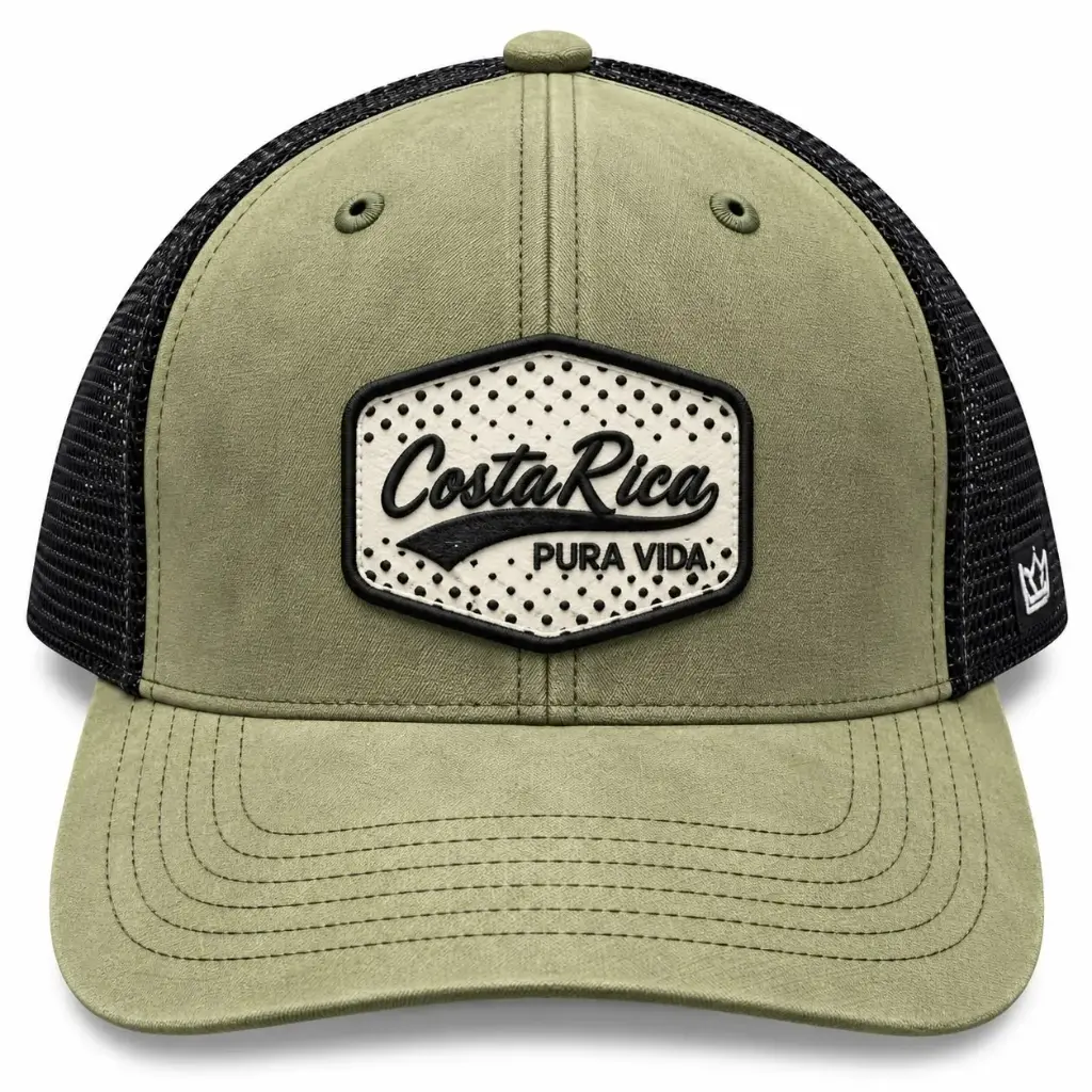 Gorra  VERDE MUSGO CON MALLA / G103