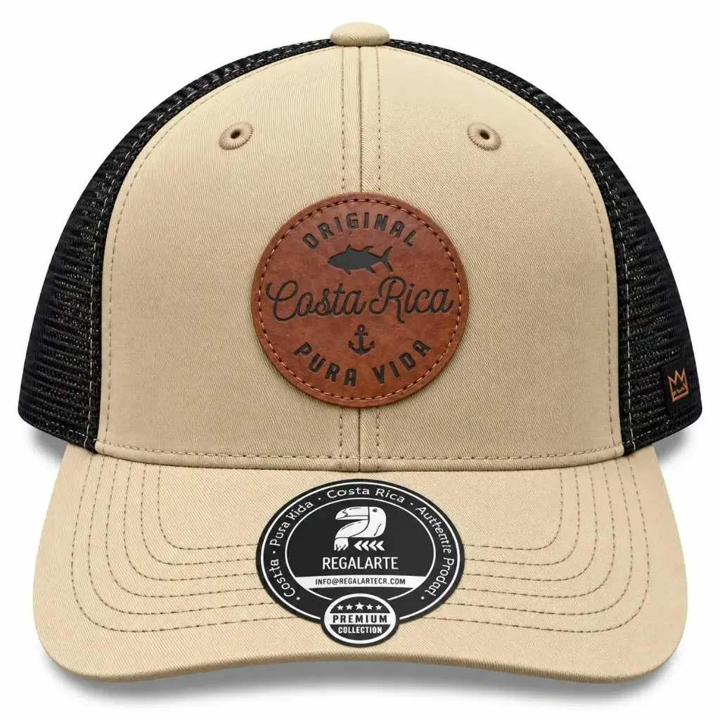 Gorra  Parche de Cuero / G106