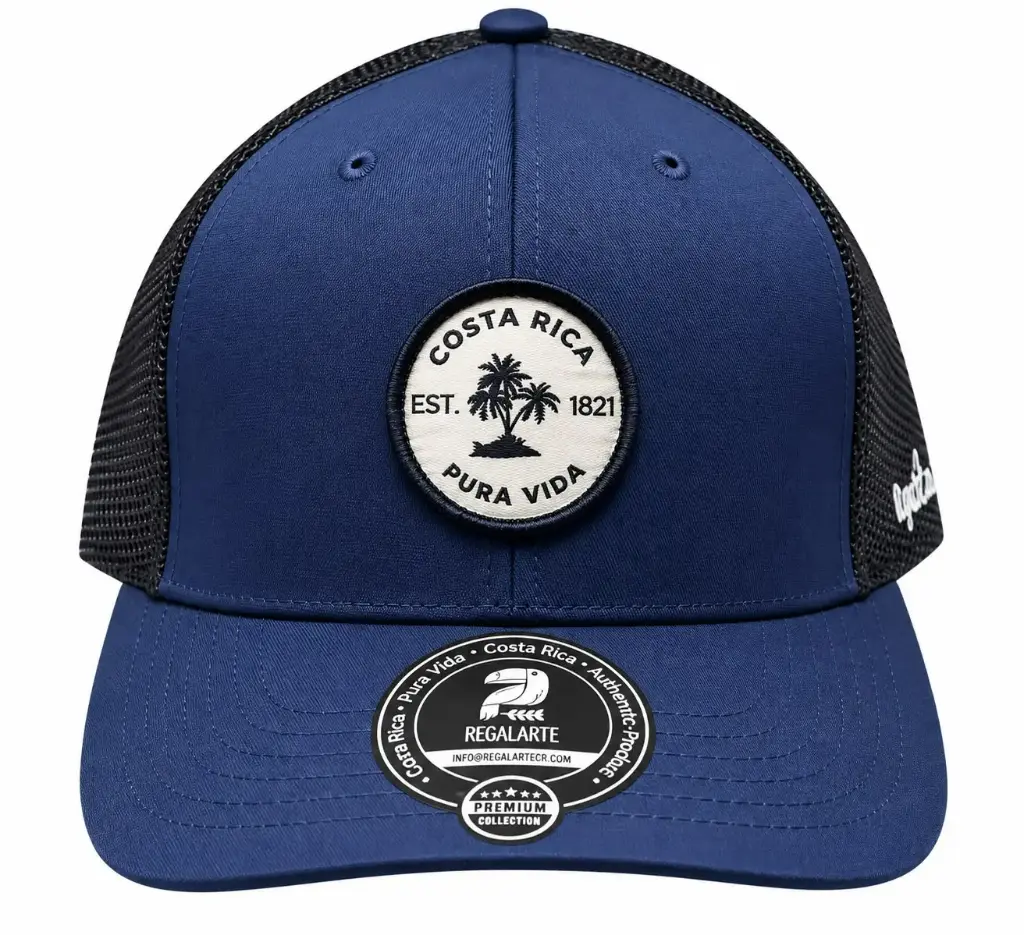 Gorra  de Malla  Diseño  Palmeras / G112