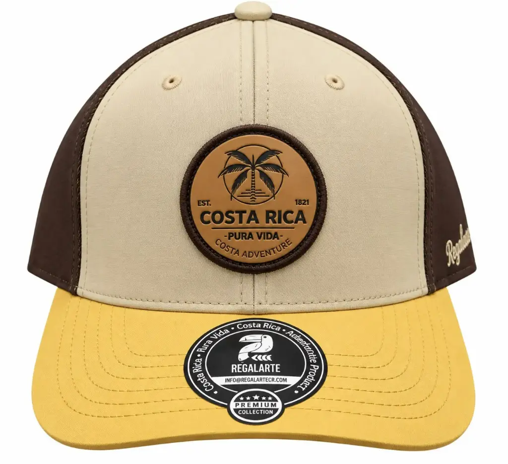 Gorra  Tricolor Parche de Palmera / G120
