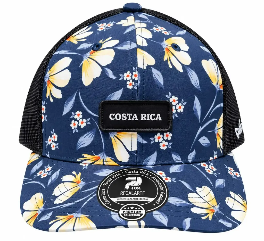 Gorra  Mujer Floral Azul / G114