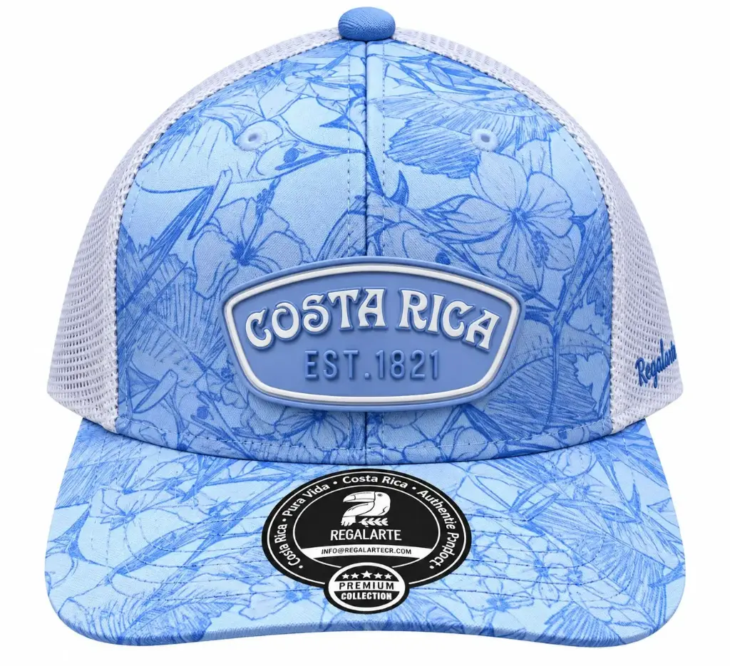 Gorra   de Mujer  Malla Floral / G122