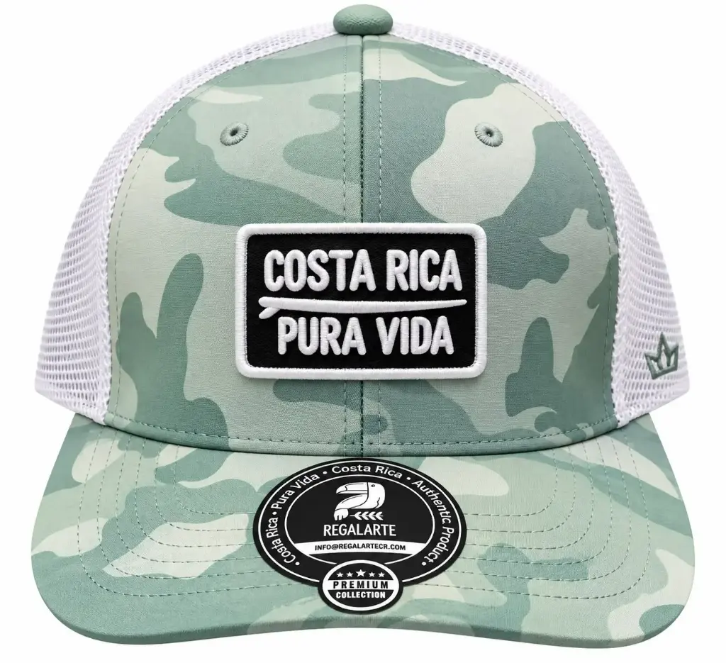Gorra  Diseño Militar  Olivo con Malla / G129