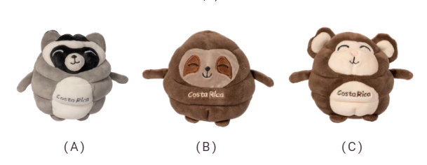 Peluche Forma de Huevo Pequeño 12cm