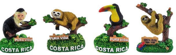 Figura Tronco Perezoso - Tucan - Mono