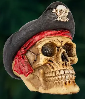Figura Craneo Pirata