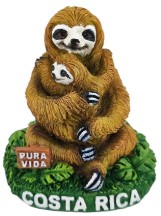 Figura Perezoso con Cria