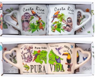 Set de 2 Mini Jarra Caja