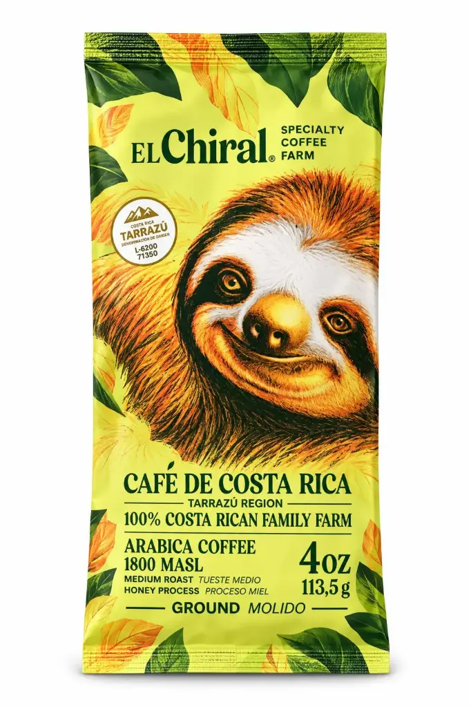Café Molido 113.5g Perezoso Miel