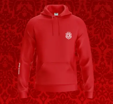 Sudadera FCRF Hoodie Roja 2XL