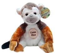 Peluche Mono Ardilla 9 Pulgadas