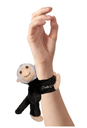 Pulsera Mono Negro 18cm