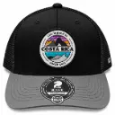 Gorra  Malla Negra Diseño Montgañas / G96