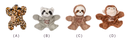 Peluche Magnetico Variado QJ 11CM