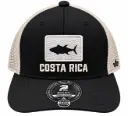 Gorra  de Malla Diseño Pez Negra  / G124