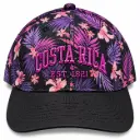Gorra  Floral Morada / G107