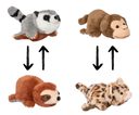 Peluche Variado Reversible 15cm