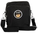 Bolso de Viaje Pequeño Semi Impermeable Negro Perezoso