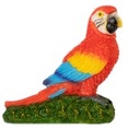 Figura Lapa Roja Cesped