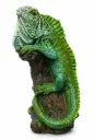Figura Iguana en Tronco
