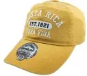 Gorra Wash Amarillo Oscuro